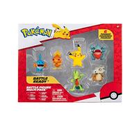 Pokémon PKW2685 Lot de 6 Figurines Officielles détaillées 5 cm