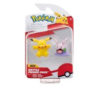 Pokémon PKW3007 Battle Figure Set - Pikachu Viscora - Official Battle Figure Set