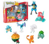 Pokémon PKW3063 Lot de 8 Figurines de Combat Officielles