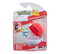 Pokemon PKW3133 - Clip'n'Go Poké Balls - Froxy & Poké Ball Officiel avec Figurine de 5 cm