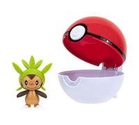 Pokémon Clip ?N? Go Chespin 2-Inch Battle Figure And Poke Ball