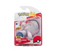 Pokémon PKW3370 Figurine de Battle Feature - Mewtu - Figurines articulées Officielles - 11,5 cm