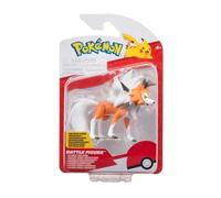Pokémon PKW3580 Battle Figure Pack - Wolwerock, Figurine Officielle détaillée 7,5 cm