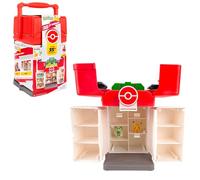 Pokémon Kit de jeu portable PKW4048 Play 'N' Display – arène de combat et 2 figurines de combat