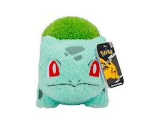 Pokémon PKW4208 Bisasam Cuddly Peluche Douce et Moelleuse avec détails Authentiques, Peluche Officielle 20 cm
