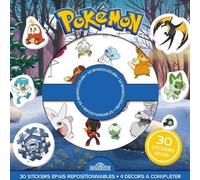 Pokémon - Pochette de stickers épais repositionnables - The Pokémon Company - Dragon D'or Livres Du - broché - Document jeunesse
