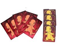Pokemon Pochettes pour cartes - Flammes d'obsidienne - Charmander Elite Trainer - 65 pochettes + 4 intercalaires en carton