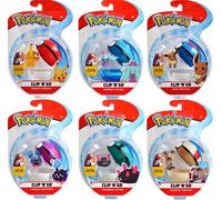 Pokémon Poké Ball Clip 'n' Go - mélange de 6 motifs