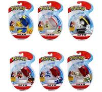Poké Ball Pokémon avec sa figurine 5 cm Modèle aléatoire