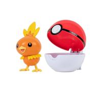 Pokémon - Poké Balls Clip'n'go Wave 11 Poussifeu & Poké Ball
