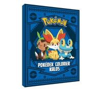 Pokémon - Pokedex à colorier Kalos Édition spéciale anniversaire - The Pokémon Company - Hachette Jeunesse - broché - Document jeunesse