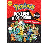 Pokémon - Pokédex de Kanto à Galar à colorier