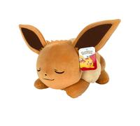 Pokémon Peluche Évoli Qui dort Peluche Exclusive de 45 cm Qui dort