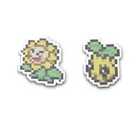 Pokemon Pokémon Center Lot de 2 épingles Pokémon Pixel Sunkern et Sunflora