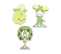 Pokémon Pokémon Center : trois broches : Smoliv, Dolliv et Arboliva Pokémon Pins
