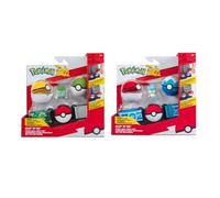 Pokemon Pokémon Clip 'N' Go Belt Set - Quaxly & Bulbasaur - Official Playset for