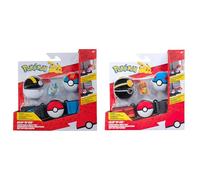 Pokemon Pokémon Clip'N'Go Ensemble de ceintures Charmander & Squirtle - Jeu officiel pour enfants à partir de 4 ans