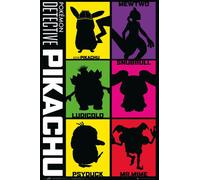 Pokemon - Pokémon - Poster - Détective Pikachu - Silhouette