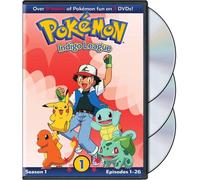 Pokemon - Pokemon Season One: Indigo League Pt.1 [Digital Video Disc] Full Frame, Repackaged, Subtitled, 3 Pack