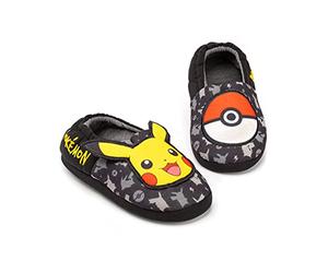 Pokémon Poquets Garçons Enfants Pikachu Pokeball Maison Maison Noire Machasers 36 EU