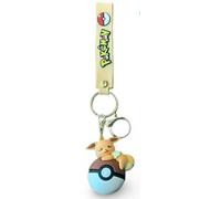 Pokémon | Porte-clés/breloque de sac Pokeball | 15 ans et plus | Évoli (Style 2)