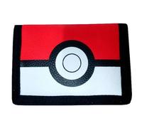 Pokémon Portefeuille Pokeball BR-281-PK Souple Noir 13x10x1,5 cm