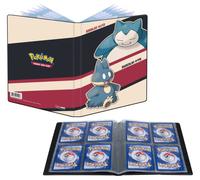 Portfolio 4 cases Pokémon - Ronflex & Goinfrex - ULTRA PRO - Blanc - Enfant