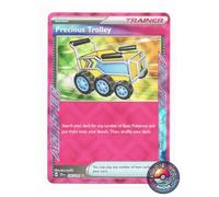 Pokemon - Precious Trolley 185/191 - Surging Sparks - Carte Ace Spec - Carte Entraîneur Feuille Rouge