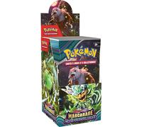 Pokémon présentoir de boosters Écarlate et Violet - Mascarade Crépusculaire du JCC Pokémon (18 boosters)