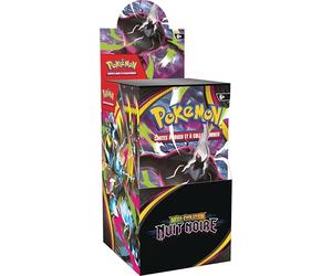 Pokémon : présentoir de boosters Méga-Évolution - Nuit Noire (18 boosters)