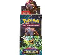 Pokémon Présentoir d'enveloppes de l'expansion Scarlatto et Violetto - Crépuscule masqué du GCC (18 enveloppes), édition en Italien