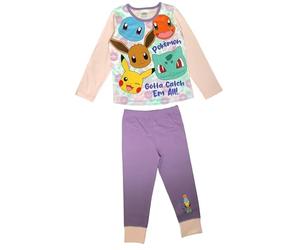 Pokémon, Pyjama 2 pièces pour fille Gotta Catch Em All!, rose/lilas, âge 5-12 ans, rose, 11-12 ans