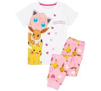 Pokémon Pyjama Filles Enfants Meilleures Amies Personnage T-Shirt Pantalon Ensemble PJs