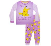 Pokémon Pyjamas Pyjamas Pikachu pour Filles | Ensemble de Sommeil pour Filles | Rose 8-9 Ans