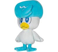 Pokémon quaxly plush - peluche 20,3 cm avec détails authentiques bleu TU