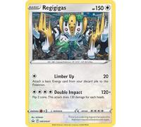 Pokemon - Regigigas SWSH247 - Lost Origins Black Star Promo - Cosmic Holo