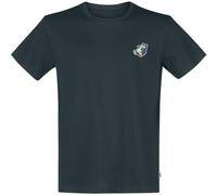 Pokémon Relaxo - Pixel Homme T-Shirt Manches Courtes Bleu XXL 100% Coton Regular/Coupe Standard