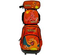 CYP BRANDS Set Trolley + Portatodo + Sac à Goûter Pokemon