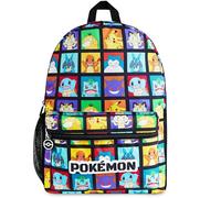 Pokémon Sac a Dos Enfant Adolescents, Pikachu Sac Ecole Garcon pour Sports de Voyage PE, Rentree Scolaire, Cadeau Enfant (Multi)