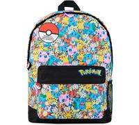 Pokémon Sac à Dos Enfant, Cartable Scolaire Garcon Fille Sac Pikachu Evoli Sac Ecole CP Primaire Voyage 39 cm Idée Cadeau Enfant Ado Cartable Officiel (Multi)