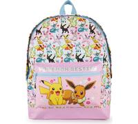 Pokemon - Sac à dos pour fille "Besties", paillettes NS5740 (taille unique) (Imprimé multicolore)