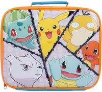 Pokémon - Sac isotherme pour enfants, sac à déjeuner rectangulaire 25 x 20 x 7 cm, imperméable avec poignée, sac isotherme pour école avec isolation