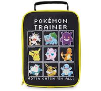 Pokémon Sac Isotherme Repas pour École, Voyage, Pique Nique (Noir)