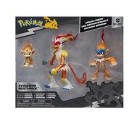 Pokémon Select Evolution Multipack (Chimchar, Monferno, Infernape), Figurine