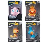 Pokémon Select Figurine de Collection en Vinyle Torchic, Mudkip, Chimchae, Jigglypuff