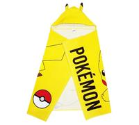 Pokemon Serviette de bain à capuche pour enfants garçons filles Wrap Bath Towel Cover Up (Pokemon, taille unique)