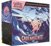 Pokémon : Coffret Dresseur d’Élite de l’Extension Méga-Évolution - Chaos Naissant du JCC Pokémon (1 Carte Figure entière, 9 boosters d’Extension et Accessoires Premium), Édition en