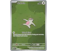 Pokémon - Slakoth 212/191 - Illustration rare - Surging Spark - Carte unique en aluminium
