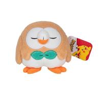 Pokémon Sleeping Plush Rowlet W3, 12 cm