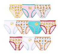 Pokemon Sous-vêtements pour fille 100 % coton peigné avec pikachu, évee, squirtle, jigglypuff et plus encore dans les tailles 4, 6 et 8, Lot de 10, 4